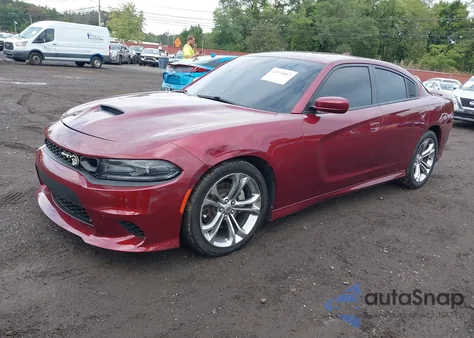2021 Dodge Charger R/T Rwd z USA, uszkodzony, nr VIN 2C3CDXCT1MH584303